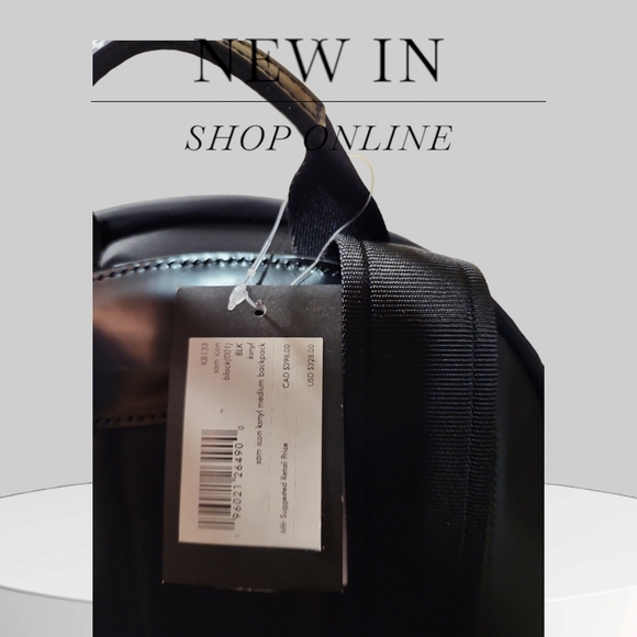 NWT Kate Spade Sam Icon KSNYL Nylon Medium Backpack S/O Online Rare Hard To Find - Picture 14 of 15